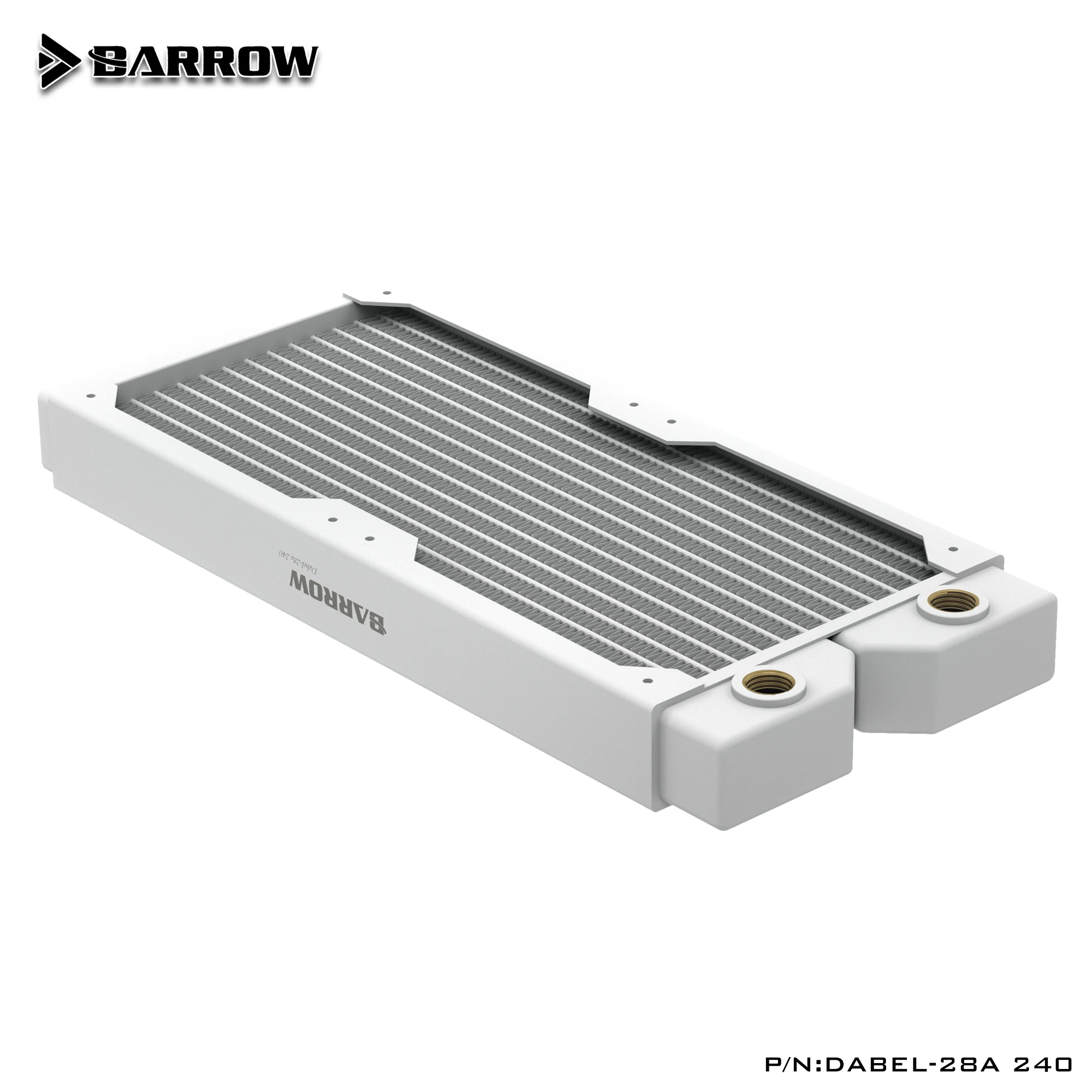 Медный радиатор BARROW толщиной 28 мм 240 компьютерный водяной разряд жидкий