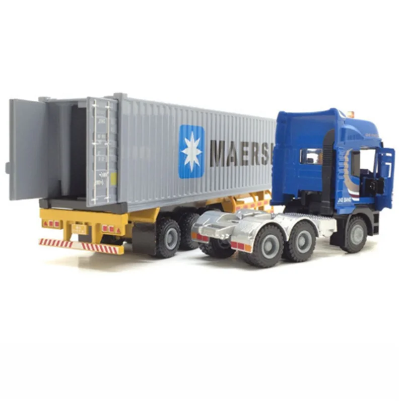 Коллекция 1:50 металлическое ведро сплав модель полуприцеп грузовик изготовление