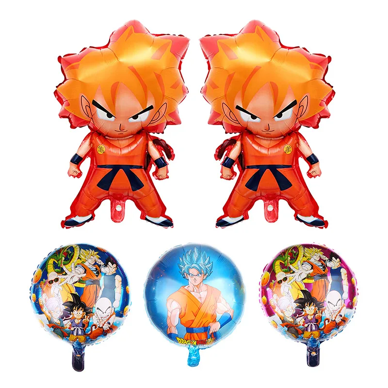 

Bandai Dragon Ball Theme Decoration Balloon Set Children's Birthday Party Decoration Monkey King Aluminum Film Balloon Kids Toy