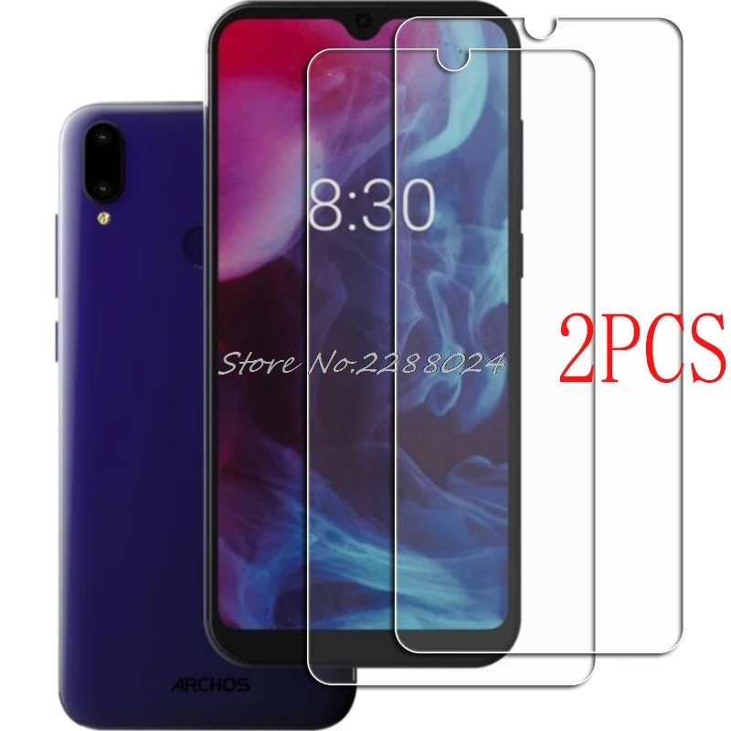 

2PCS FOR Archos Oxygen 57 Tempered Glass Protective on Archos Oxygen 63 Screen Protector Glass Film Cover