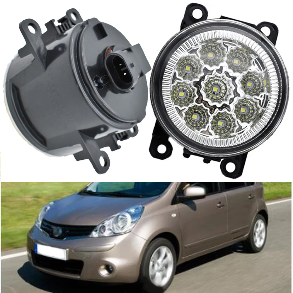 

2 шт./лот противотуманные фары, противотуманные светодиодные фары для Nissan Note E11 2006-2015