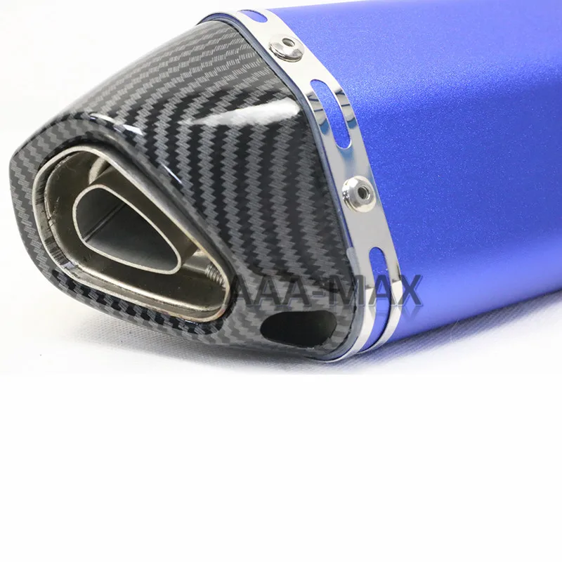 470 мм мотоцикл для Akrapovic выхлопная труба Escape универсальный скутер глушитель дБ убийца глушитель для Z250 MT-03 ATV Dirt Bike
