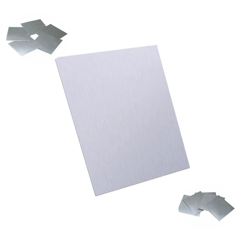 

1Pcs Practical Zinc Sheet High Purity Pure Zinc Zn Sheet Plate Metal Foil For Science