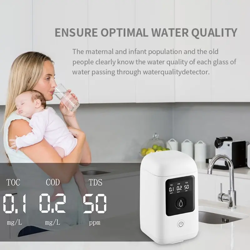 

Household 3 In 1 Digital LCD High Accuracy TOC COD TDS Water Quality Purity Tester Meter