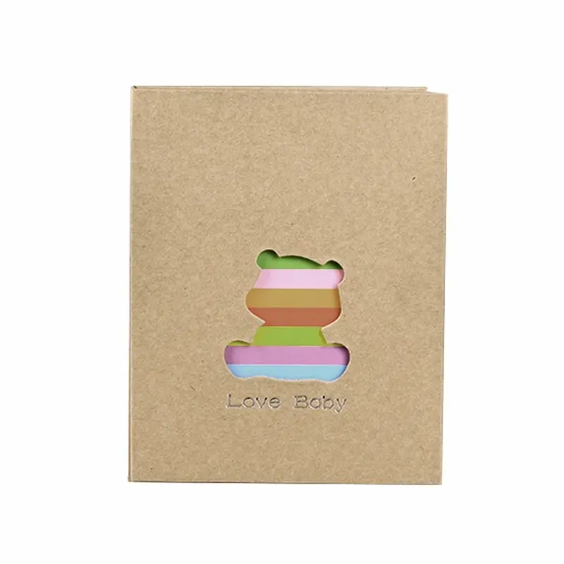 6 дюймов 100 карман полые мультфильм животных альбом милый красочный