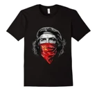 Che Guevara w советский молот и серп Красная Бандана хлопковая футболка