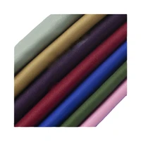 width 59 solid color breathable wear resistant polyester fabric by the yard for suit pants skirt material