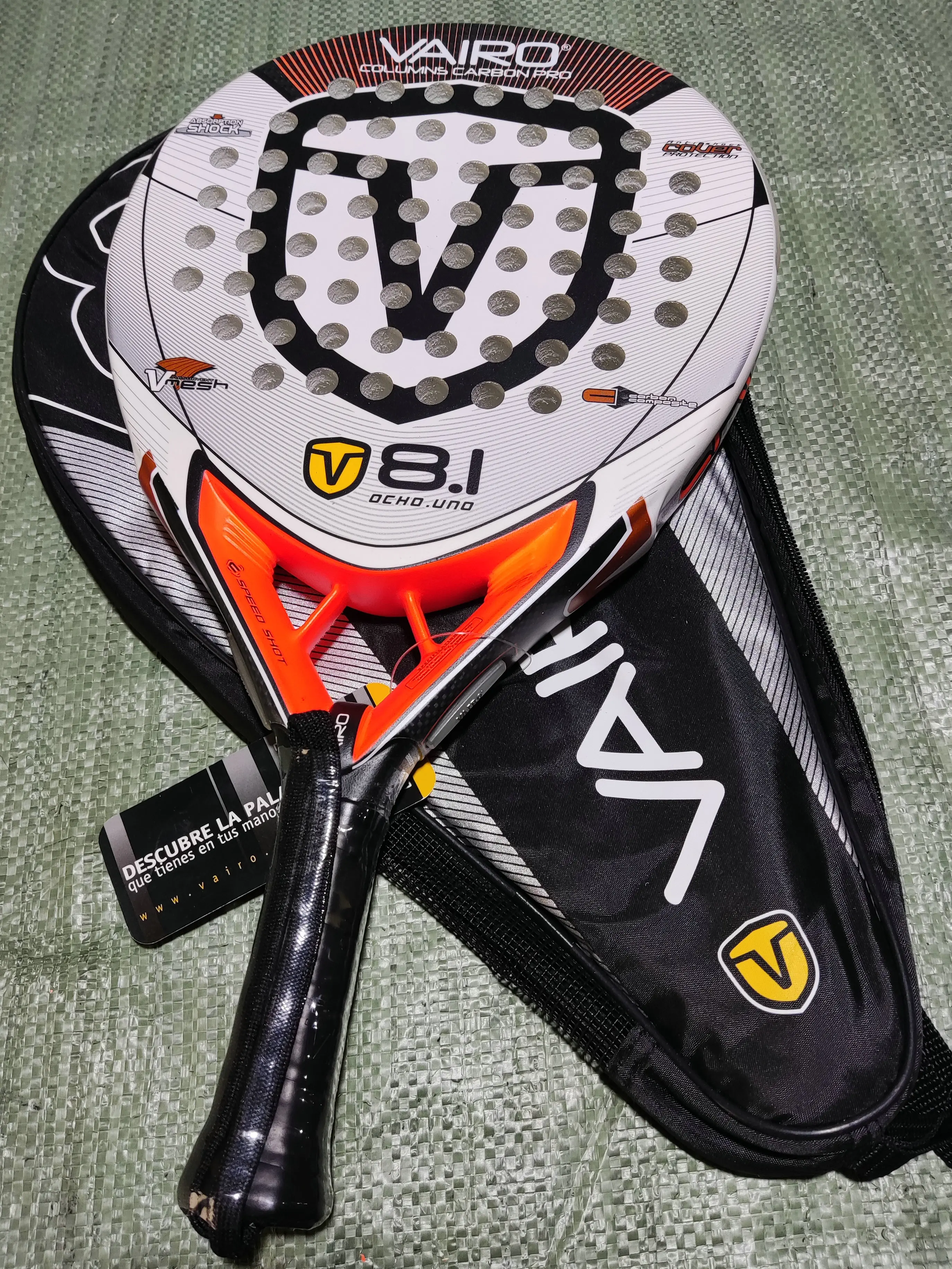 Новейшие ракетки Vairo для бадминтона трехслойная ракетка из углеродного волокна