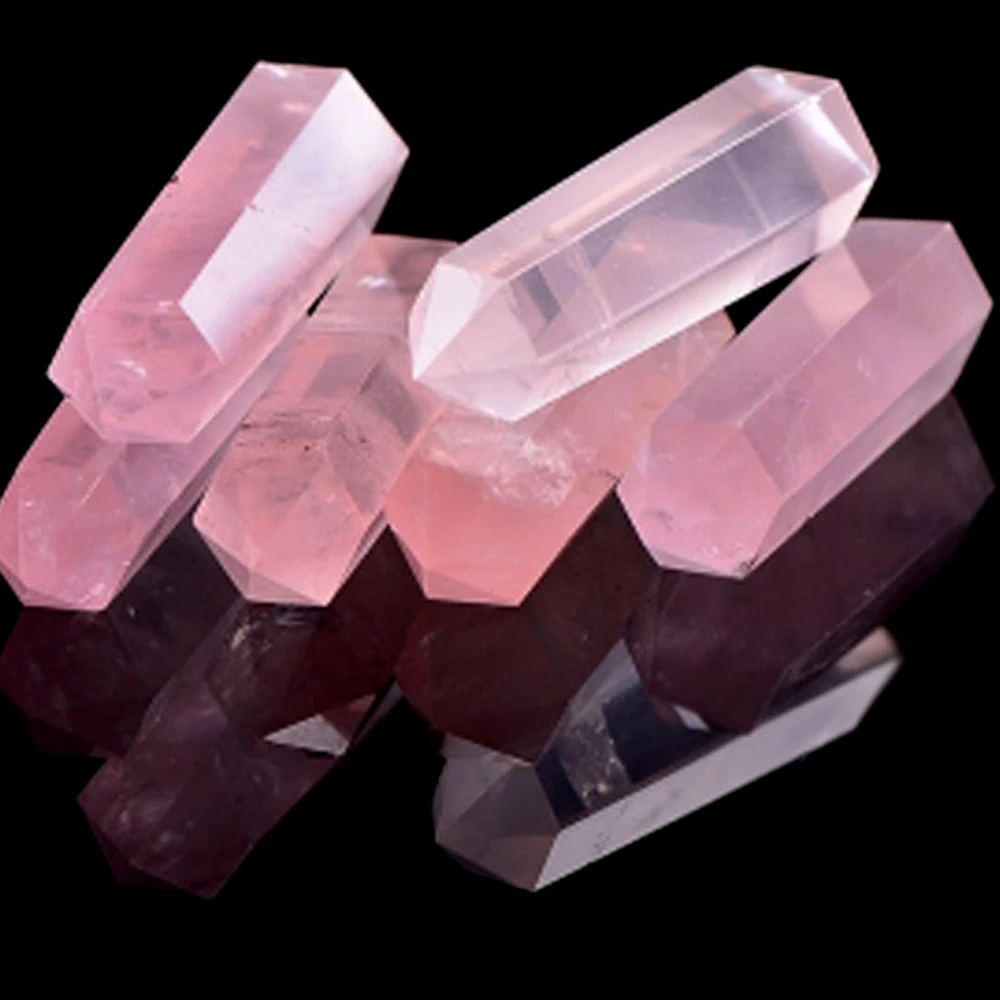 Натуральный Порошок Кристалл шесть призм Donghai необработанный камень порошок