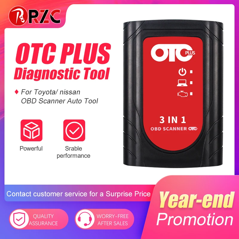OTC Plus 3 в 1 диагностический инструмент новейший OBD сканер авто инструмент для Toyota для nissan для Volvo с поддержкой Hdd несколько языков
