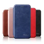 Чехол-книжка для huawei honor 9a, кожаный, магнитный, с подставкой, moa-lx9n