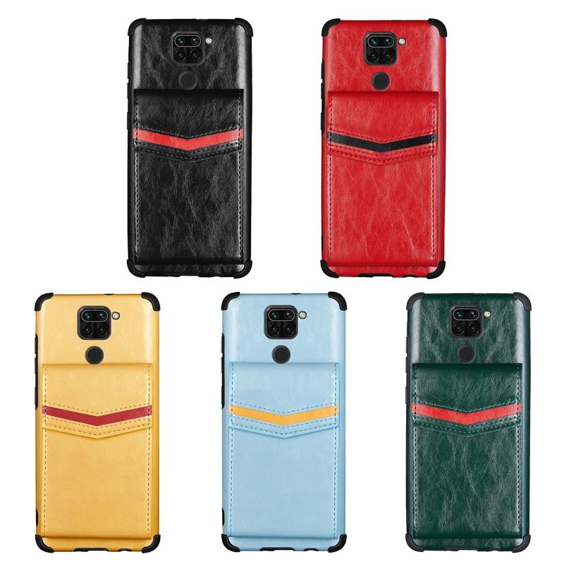 

2021 Leather Flip Phone Case For Xiaomi Redmi Note 9 Heavy Duty Protection Case For Xiaomi Redmi Note 9 Cover