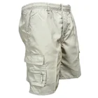 Шорты-карго мужские тактические, брендовые штаны, свободные короткие штаны, с несколькими карманами, уличные для охоты и рыбалки, лето