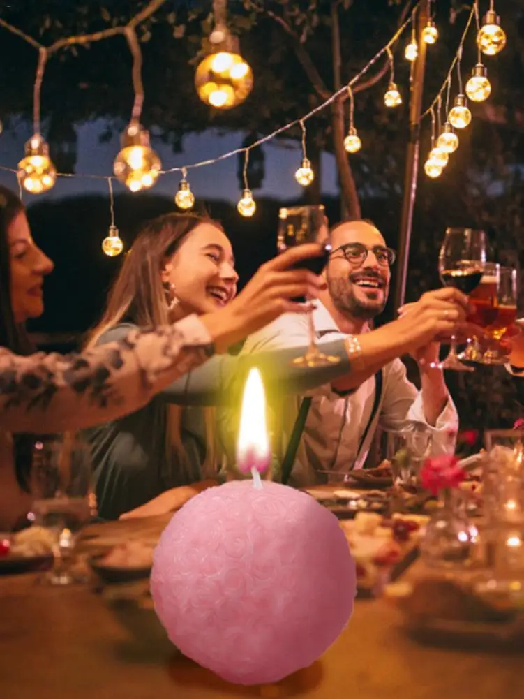 Канделябр силиконовые формы для свечей форма в виде розы DIY Искусно сделанные формы восковые формы свечи инструменты для украшения дома 40P