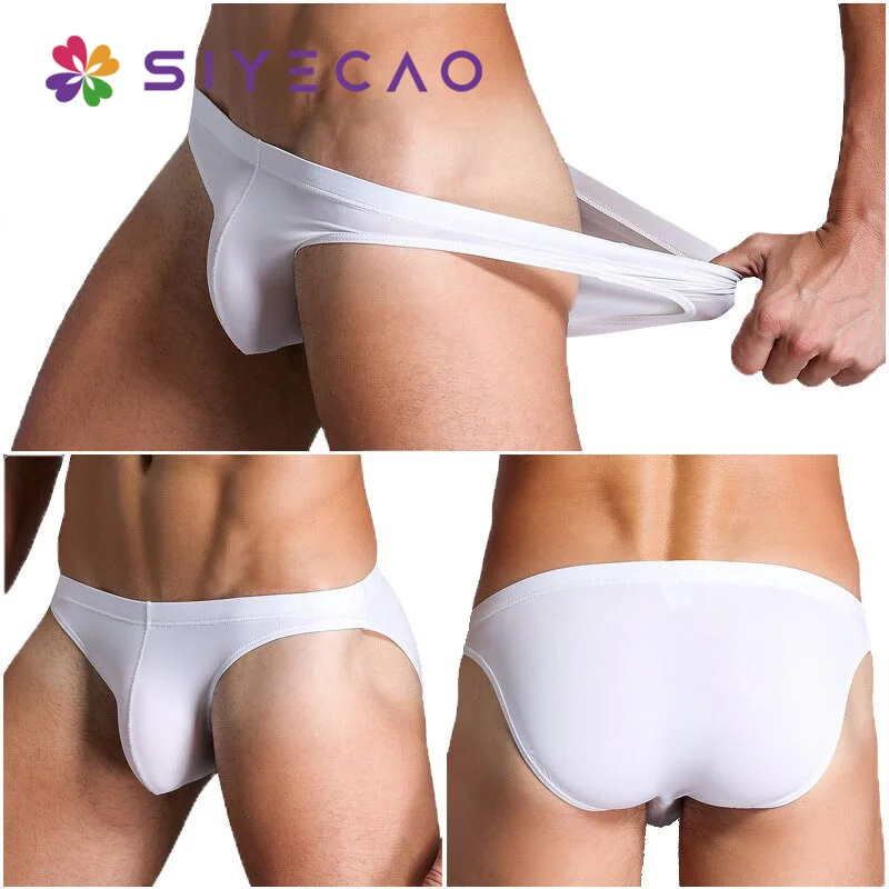 Трусы мужские сексуальные трусы-брифы супертонкие большие размеры |