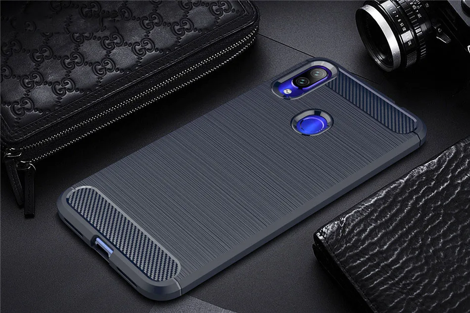 Силиконовый чехол для Xiaomi Redmi Note 7 6 5 4X Redmi 7A 7 6A 5A 4X5 плюс 6 Pro углеродное волокно кисть TPU чехол для телефона Redmi Note 7 Чехол для мобильного телефона
