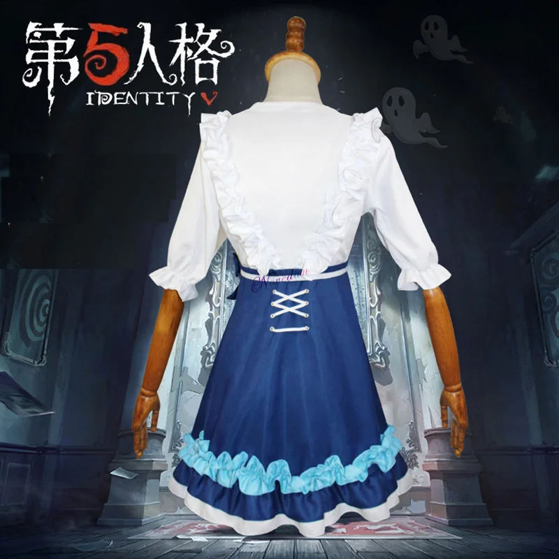 

Identity V Gardener Emma Woods Cosplay Costume Sweet Lolita Dress Halloween Party Costume Dress Up Clothes for Fans