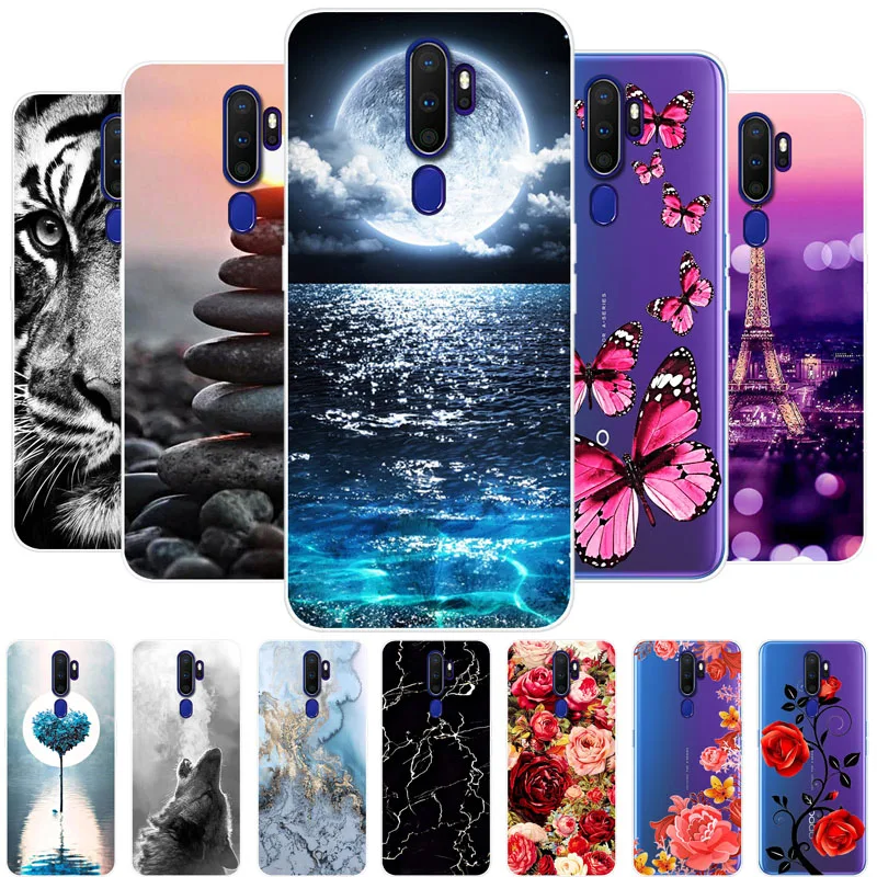 Чехол для Oppo A5 2020 чехол телефона мягкий силиконовый с принтом A9 противоударный