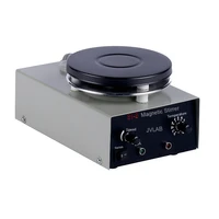 magnetic stirrer constant temperature stainless steel black coated hotplate max stirring capacity h2o 3000 ml speed 0 1300rpm