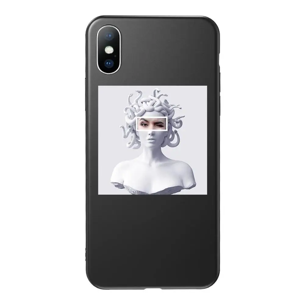 Lovebay художественный абстрактный чехол для телефона iPhone X XR XS Max 11 Pro Max 8 7 6 6s Plus Мягкий ТПУ силиконовый чехол с животным принтом - Цвет: AC7776