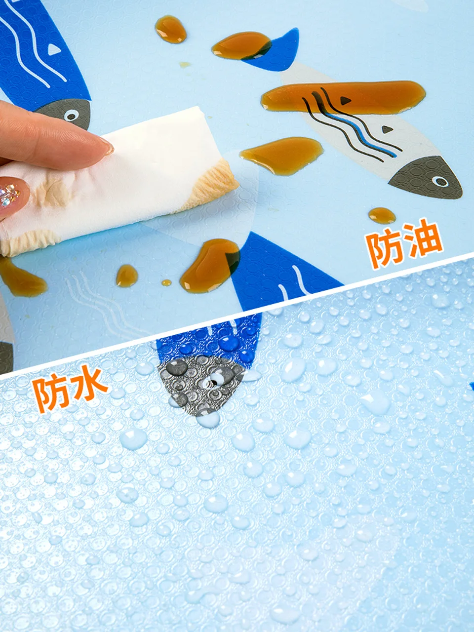 

Household Cuttable Wallpaper Self-Adhesive Cabinet Drawer Moisture-Proof Pad Wardrobe Shoe Cabinet Waterproof And Oil-Proof Pad