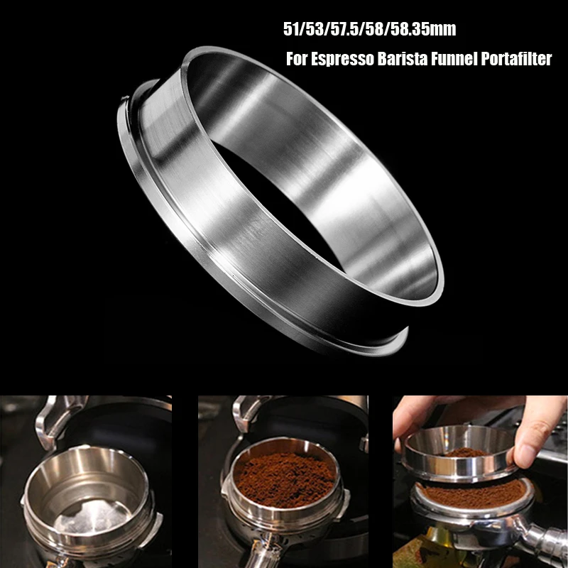 Итальянское интеллектуальное Dosing кольцо из нержавеющей стали 51/53/57 5/58/58 35 мм для