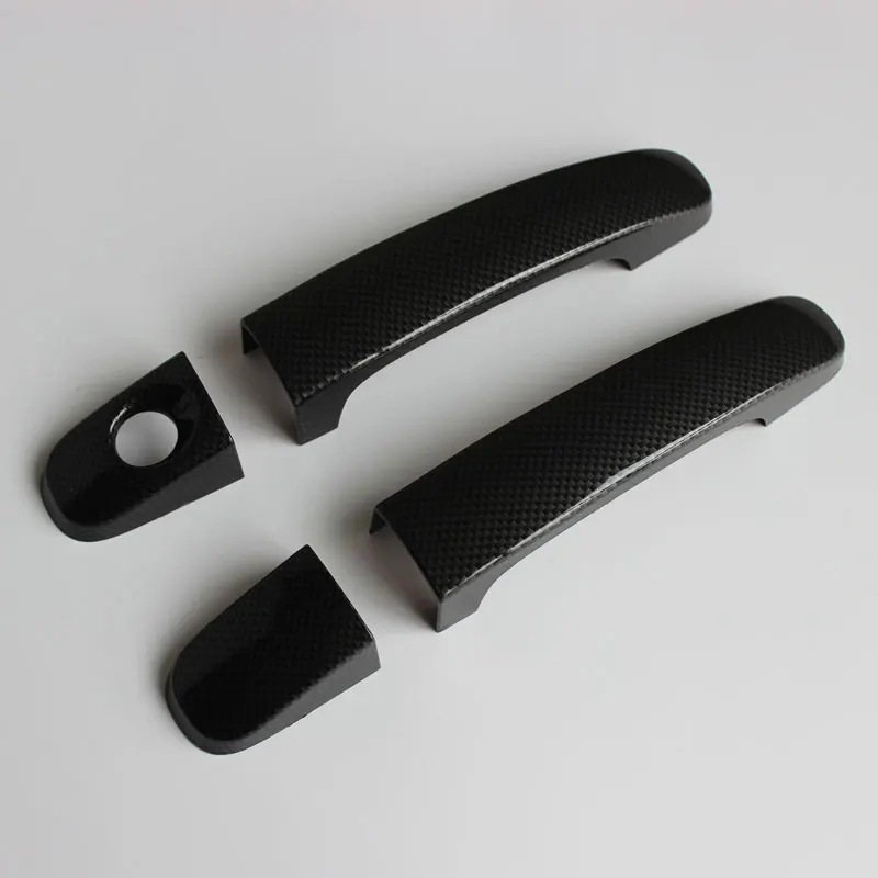 Дверная ручка вставная крышка высокое качество АБС пластик углеродное волокно