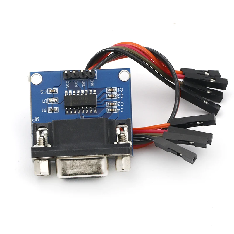 MAX3232 RS232 в TTL модуль преобразователя последовательного порта DB9 разъем MAX232 для Arduino