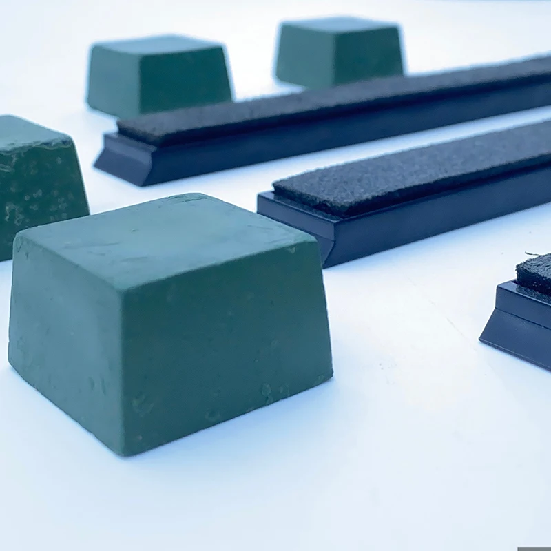 2 шт. точильный кожи высокого качества черный лак ремень блеска полировочной