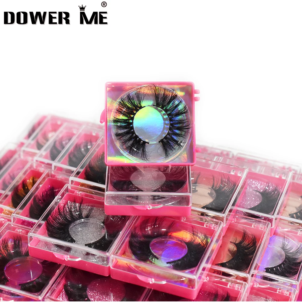 

1 пара 25 мм пушистые норковые ресницы премиум класса без жестокости норковые ресницы драматические полные полоски накладные ресницы длинны...