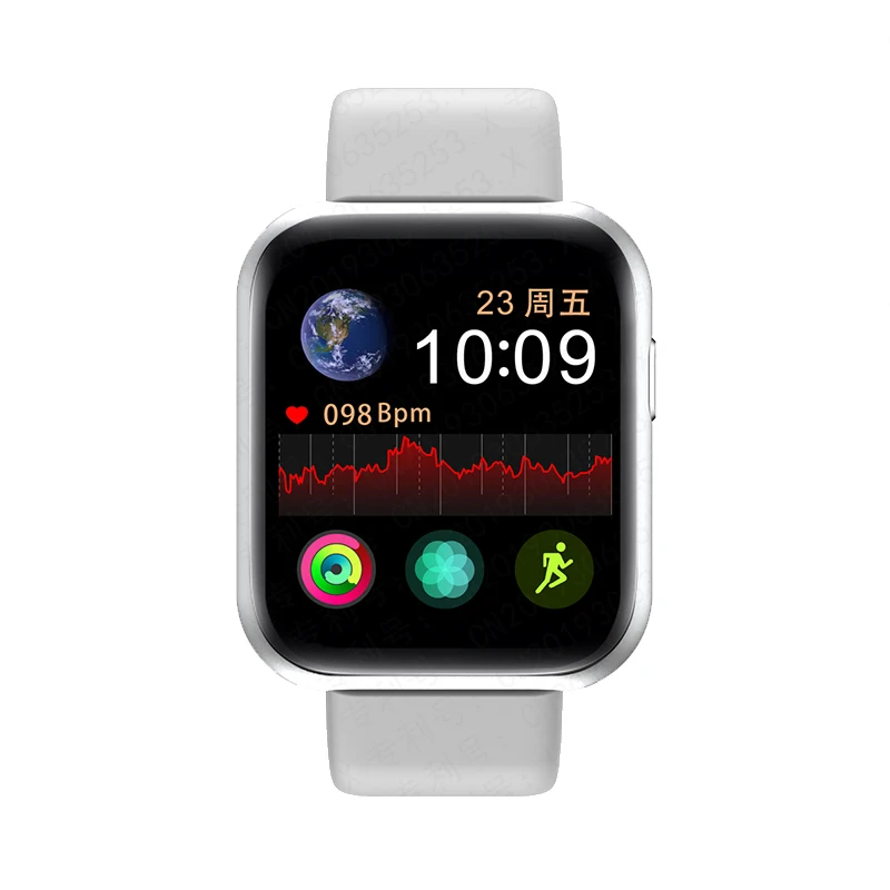 Новинка 2020 умные часы Y68 Plus с Bluetooth фитнес-трекером и пульсометром спортивные