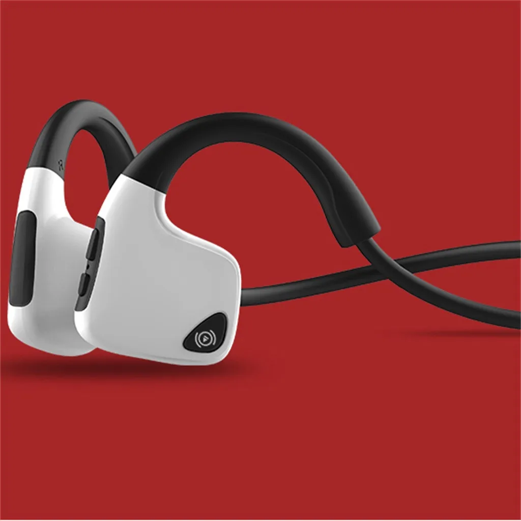 Mosunx Bluetooth 5 0 гарнитуры костной проводимости Беспроводные спортивные наушники для