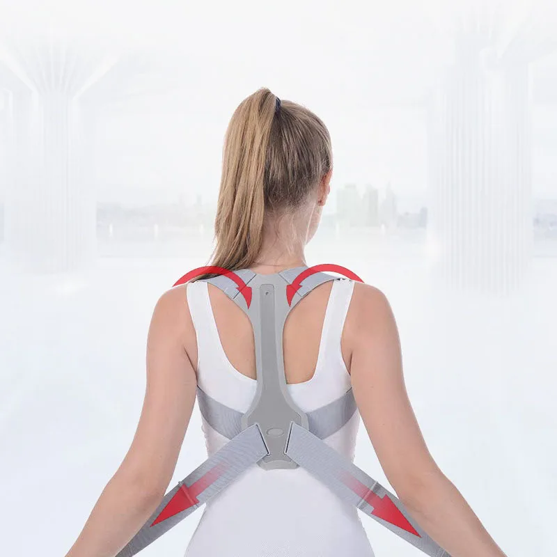 Пояс для поддержки плеч и спины Корректор осанки ключицы позвоночника
