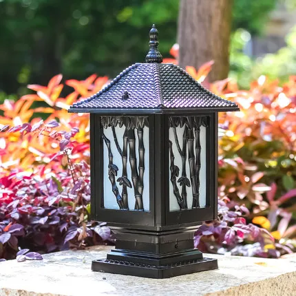 Настольная лампа в европейском стиле для улицы Ландшафтная настенная виллы