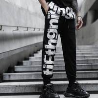 2020 hot printed street fashion mens joggers cargo sweatpants hip hop printed casual pencil trousers streetwear elastic