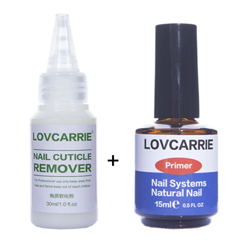 Новинка 2 шт./компл. средство для удаления кутикулы УФ-гель ногтей набор грунтовка
