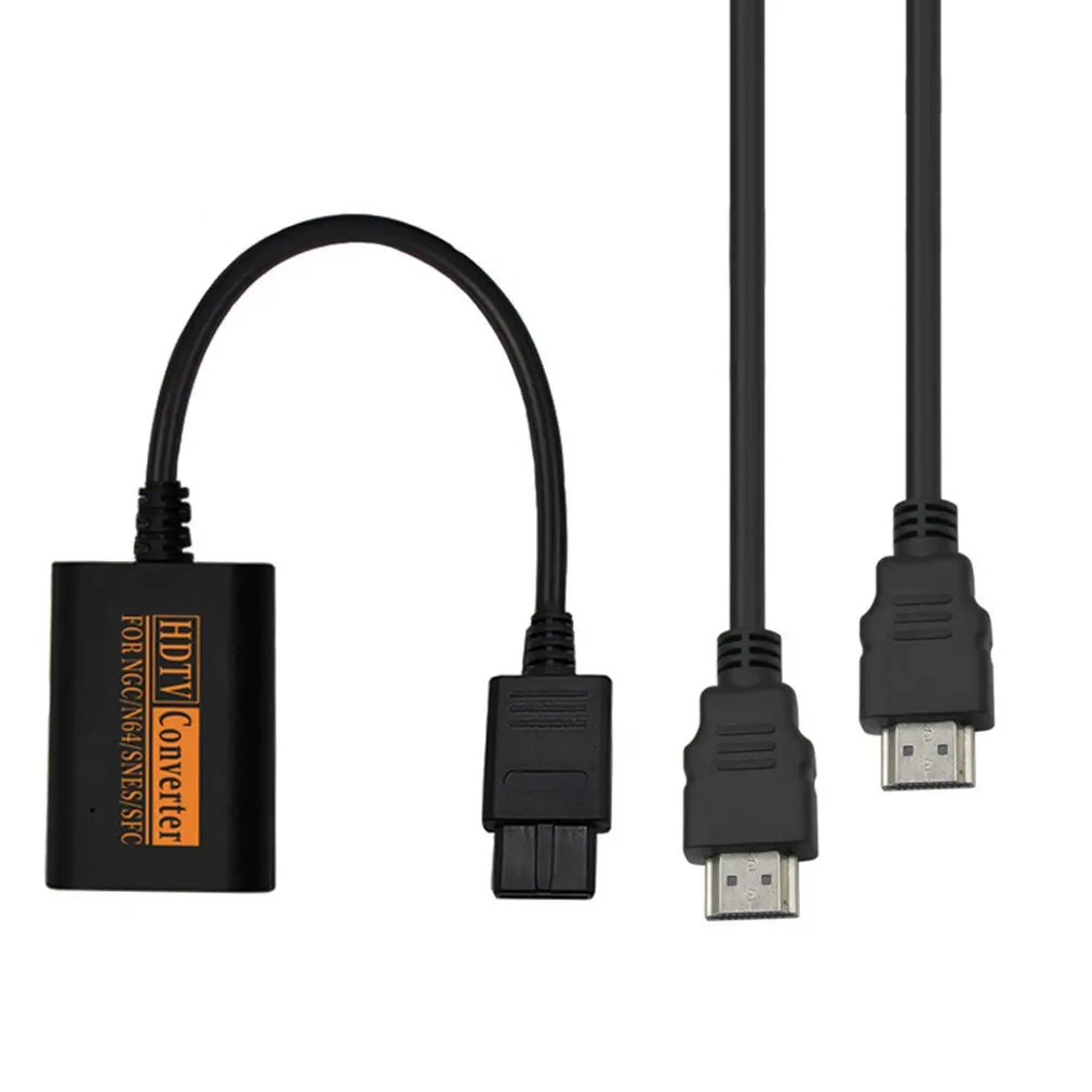 Преобразователь HDMI для N64 SNES NGC SFC в HDTV видео Scart кабель удобный сплиттер