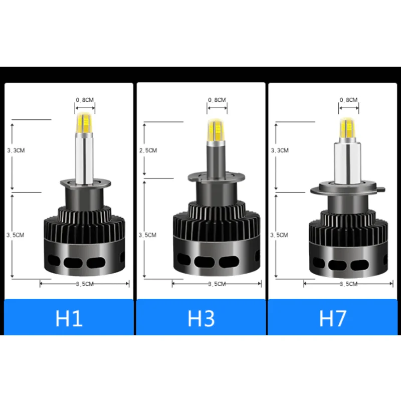 3D лампа 30000LM CSP H11 H7 H1 Led автомобилей головной светильник лампы H8 9012 9005 9006