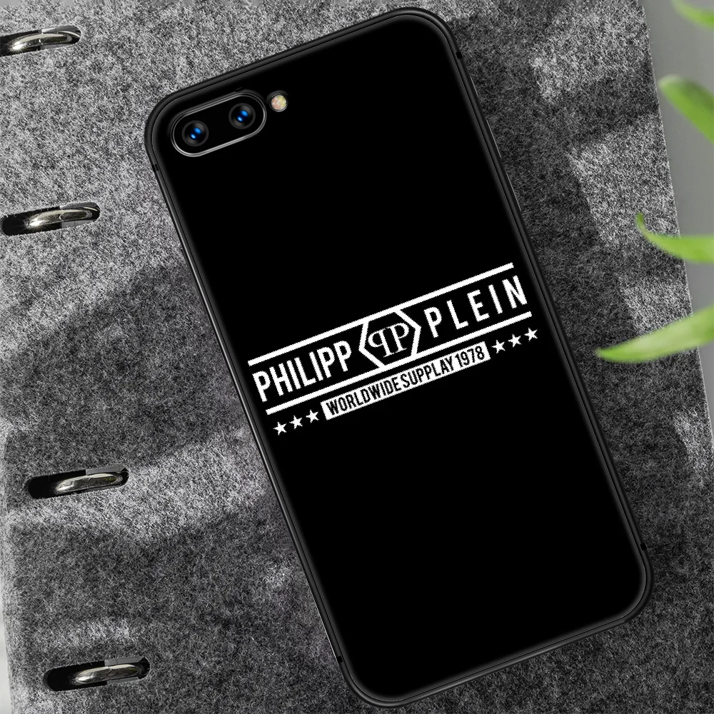 

luxury Brand qp Philipp Phone Case Cover Hull For HUAWEI honor 7a 8 8s 8a 8x 9 9x 10 20 i Lite Pro black Shell Pretty Coque