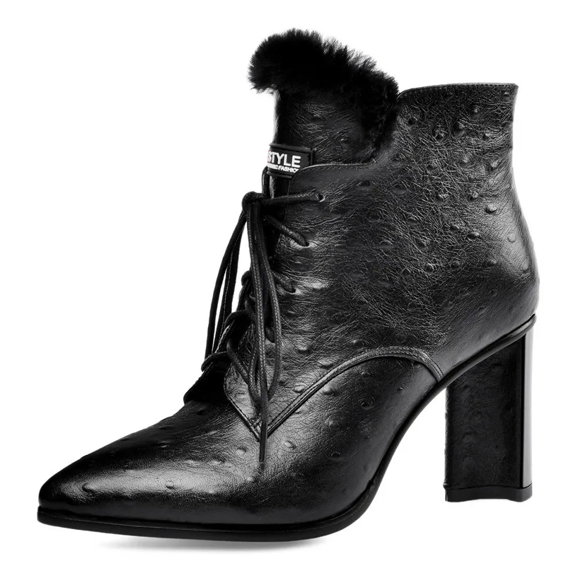 Женские ботинки-Челси FEDONAS теплые короткие ботинки из натуральной кожи на