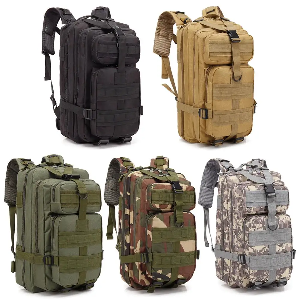 

Hot Sale Outdoor Bags Classic Delicate Sports Molle Backpack 30L Climbing 3D Rucksack Waterproof Large Travel Knapsack