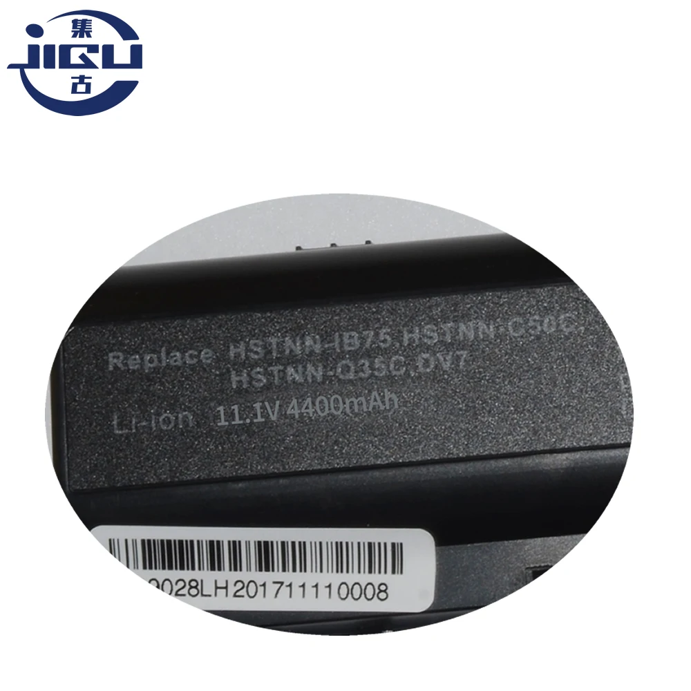 Аккумулятор для ноутбука JIGU 10 8 В 6 ячеек HP Pavilion DV7 DV7Z DV7T HSTNN C50C HDX18 DV8 DV8t DV7z HDX18|battery for