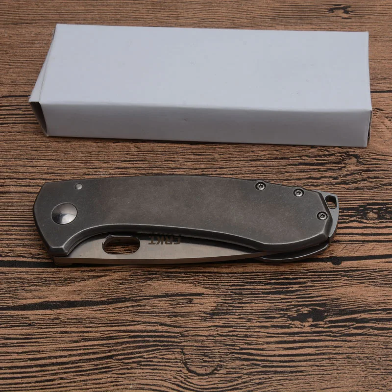 CRKT 5445 складной нож для кемпинга и охоты со стальной ручкой 8Cr13MoV лезвие ножи для выживания EDC инструмент для улицы