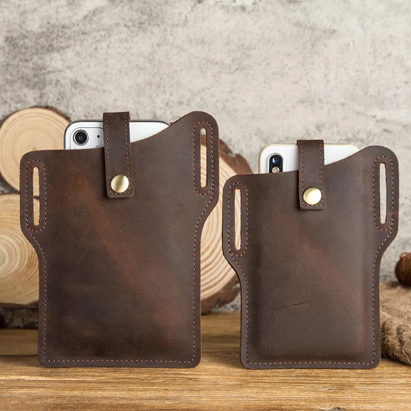 

Cellphone Belt Waist Bag Men Casual Outdoor Climbing Travel Purse Equipment Multifunction Portable For Samsung Phone Pocket