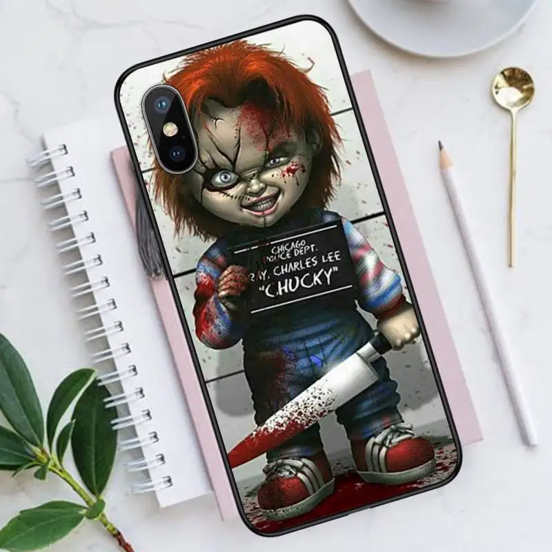 

Charles Lee Ray Chucky horror TV series Phone Case for iPhone 11 12 pro XS MAX 8 7 6 6S Plus X 5S SE 2020 XR funda coque