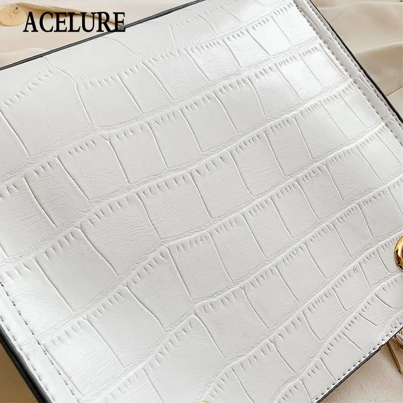 

ACELURE Soft Alligator PU Leather Solid Casual Tote Bags for Female High Capacity Women Bag Handbags Shoulder Bag Ladies Bolsos