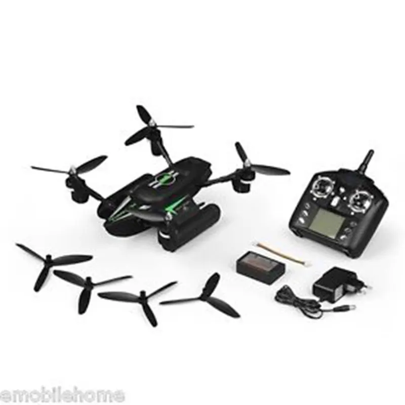 Q353 Радиоуправляемый квадрокоптер Дрон аэроземноводный RTF Air Land Sea One Key Return 2 4G