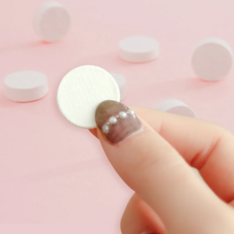 Портативная сумка одноразовые компрессионные полотенца для лица путешествий