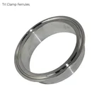 Тройной зажим 12-2 дюйма, сварочный наконечник из нержавеющей стали SS304 для соединения домашнего пивоварения