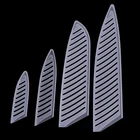 4 шт., прозрачные чехлы для кухонных ножей, 3578 дюймов